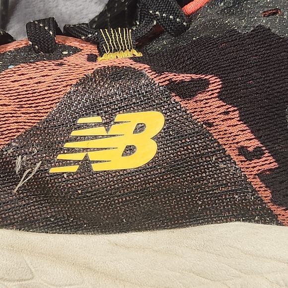 New Balance Shoes Mens 13 Wide 2E Black Red Fresh Foam X Hierro V7 Trail Running - Picture 11 of 13